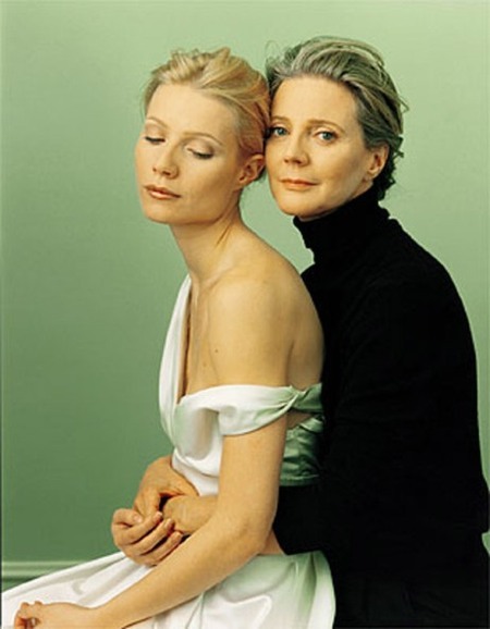 Blythe Danner and Gwyneth Paltrow