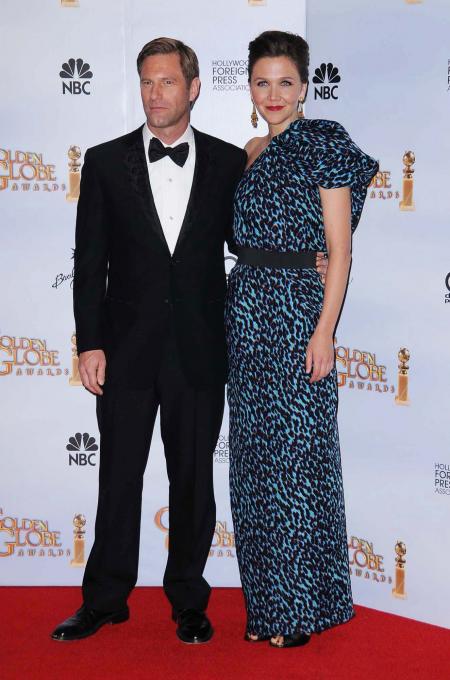 Aaron Eckhardt and Maggie Gyllenhaal