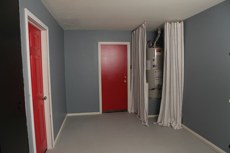 AFTER: Water heater and the rest of the garage
