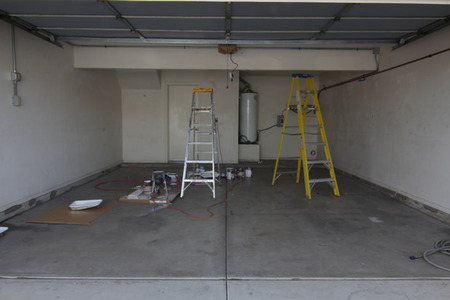 BEFORE: Starting to get the garage cleaned out