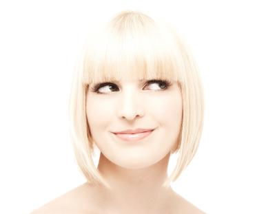 short hairstyles with front bangs. Short hairstyles. Angled Bob