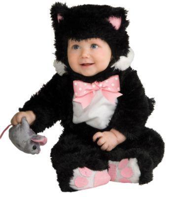 Black Kitty Infant Costume 