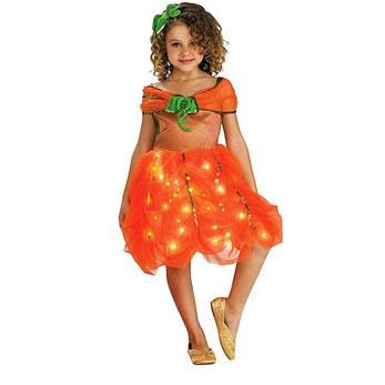 Lite Up Pumpkin Princess Costume
