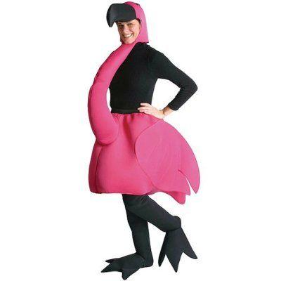 Halloween Costumes  Ladies on Pink Flamingo Costume   Adult Halloween Costumes