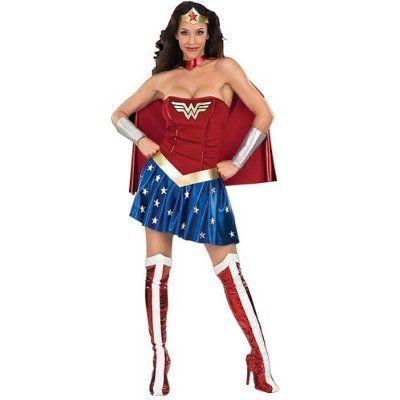 Halloween Costumes  Ladies on Wonder Woman Costume   Adult Halloween Costumes