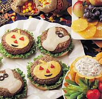 Halloween Hamburger
