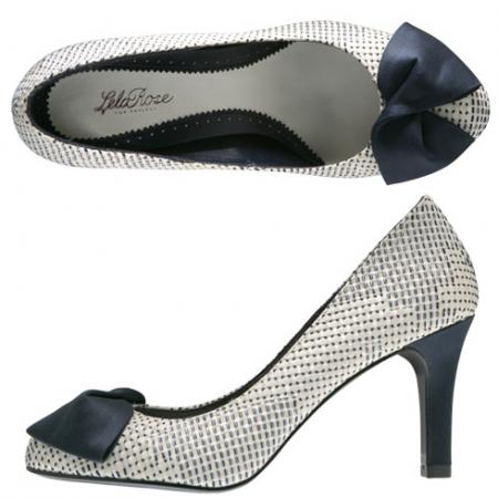 Hampton Woven Bow Pump