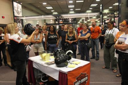 Harley-Davidson's Women's Booth at Daytona Bike Week