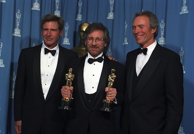 Harrison Ford, Steven Spielberg and Clint Eastwood