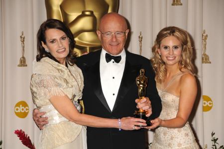 Late Best Actor winner Heath Ledger's family