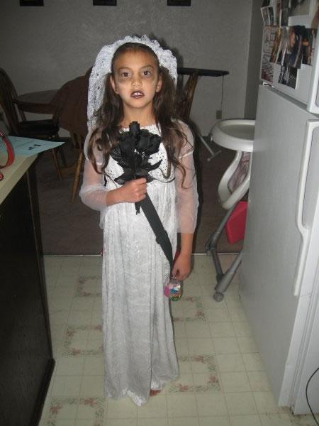 Here comes the bride