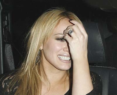 Hilary Duff engagement ring