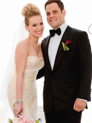 Hilary Duff and Mike Comrie