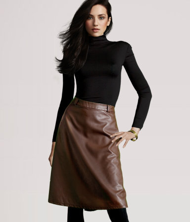 Leather Skirt
