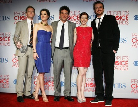 Cast of "How I Met Your Mother"  at the 2012 People's Choice Awards