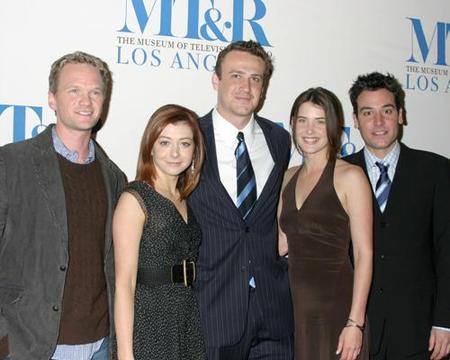 The Gang at the Premiere of ' How I Met Your Mother '
