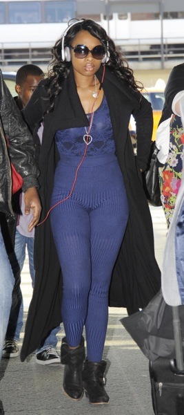 Jennifer Hudson in a one-piece