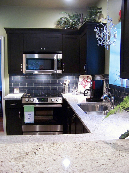 His and hers kitchen