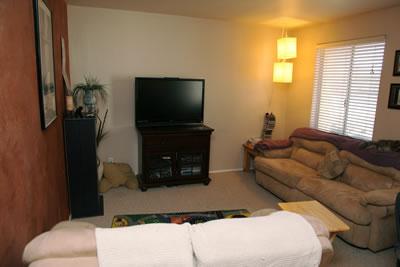 Stacy's room before