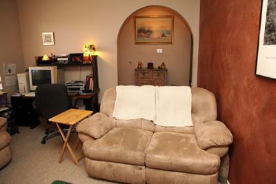 Stacy's room before
