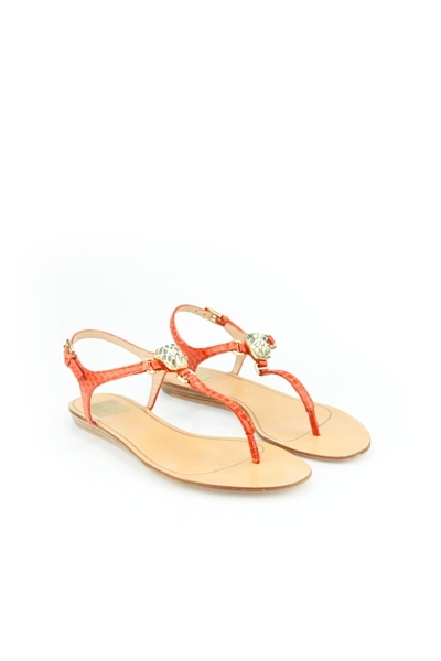 Isolde sandal in melon