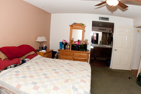 Norton's master bathroom
