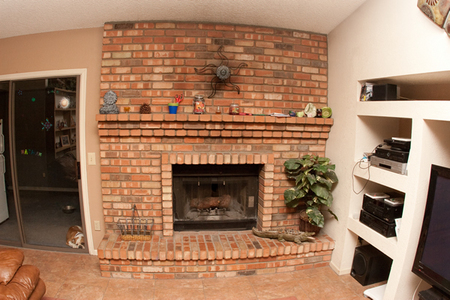 Norton's fireplace