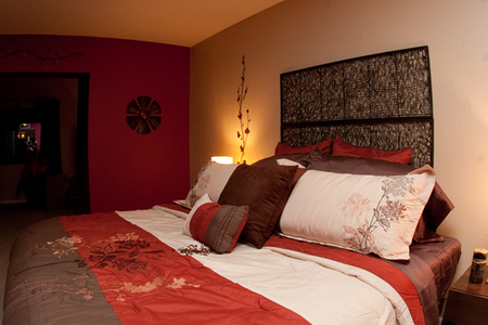 Another view of the master bedding set