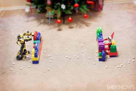 Snowball fight!   