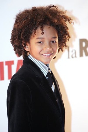 Jaden Smith is red carpet ready.