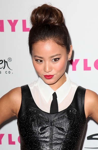 Jamie Chung's Modern Bun