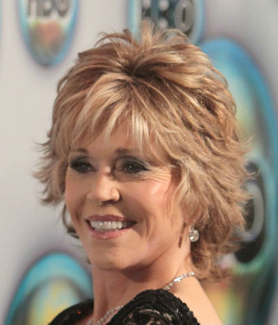 Hair Styles - Jane Fonda on Pinterest | Jane Fonda, Oscars Red Carpets ...