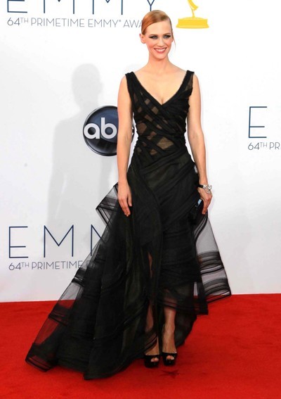 January Jones brings bondage to the Emmys