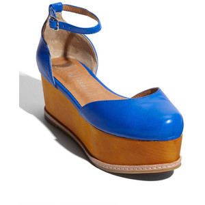 Give any outfit a 1970s vibe and lots of height with these vibrant Jeffrey Campbell sandals, available at Nordstrom.