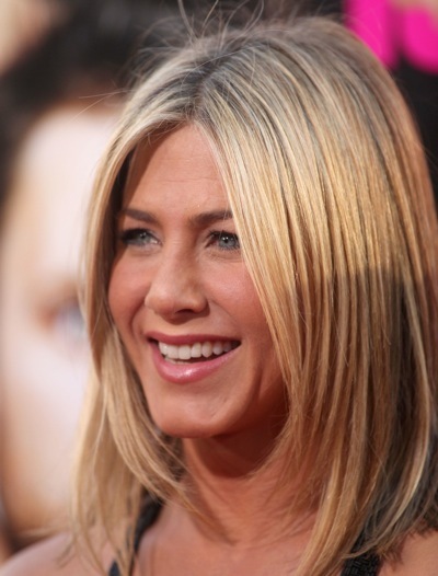 Jennifer Aniston with a soft haircut