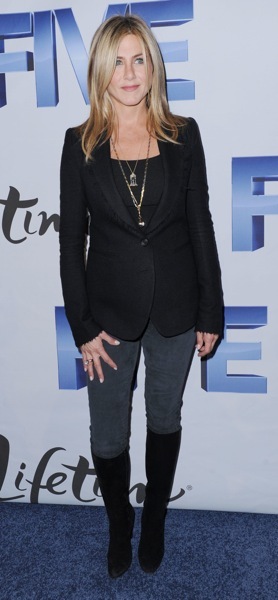 Jennifer Aniston in boots