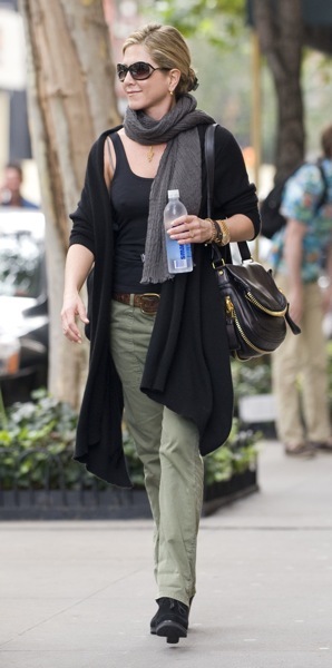 Jennifer Aniston in a sweater