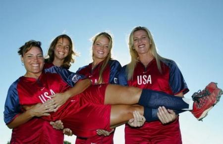 The softball pitchers include Lisa Fernandez, Cat Osterman, Jennie Finch and 