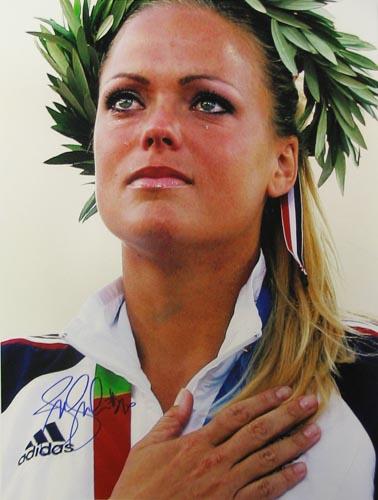 Jennie Finch at the 2004 Olympics