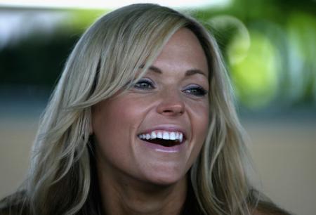 Jennie Finch at the Breeders' Cup