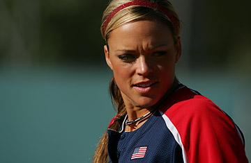 Jennie Finch on the Mound