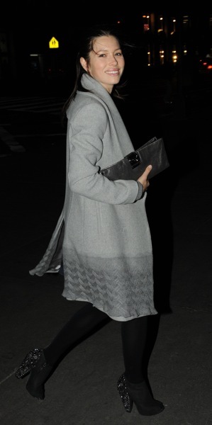 Jessica Biel in booties