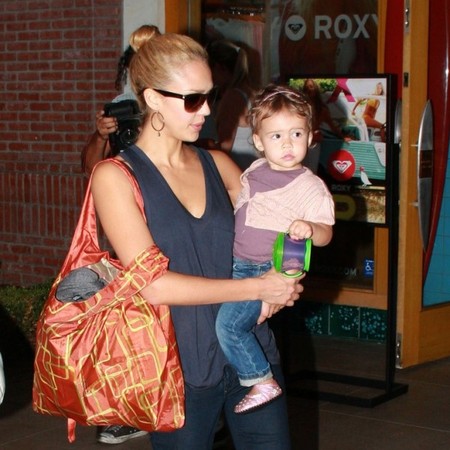 Jessica Alba and Honor Marie