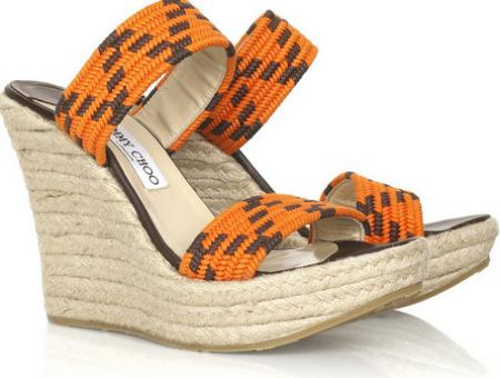 Jimmy Choo Brasil Espadrille Wedges