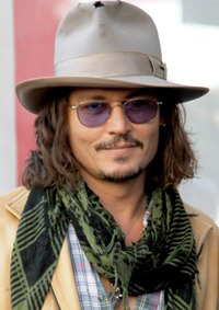 Johnny Depp head shot