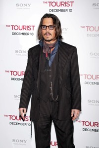 Johnny Depp during The Tourist Premiere