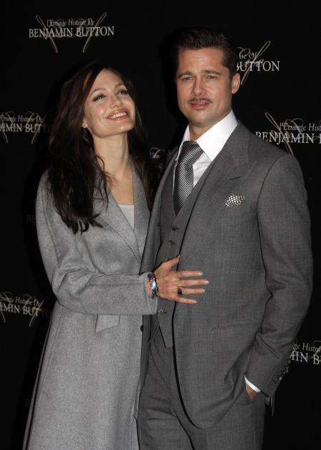 Angelina Jolie and Brad Pitt