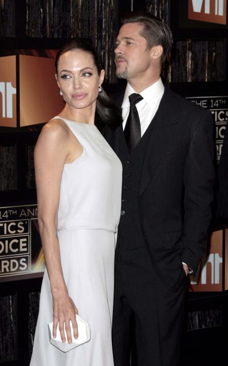 Angelina Jolie and Brad Pitt