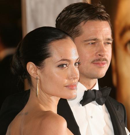 Angelina Jolie and Brad Pitt
