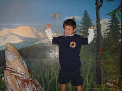 Julien (5 years old) at Seattle Aquarium